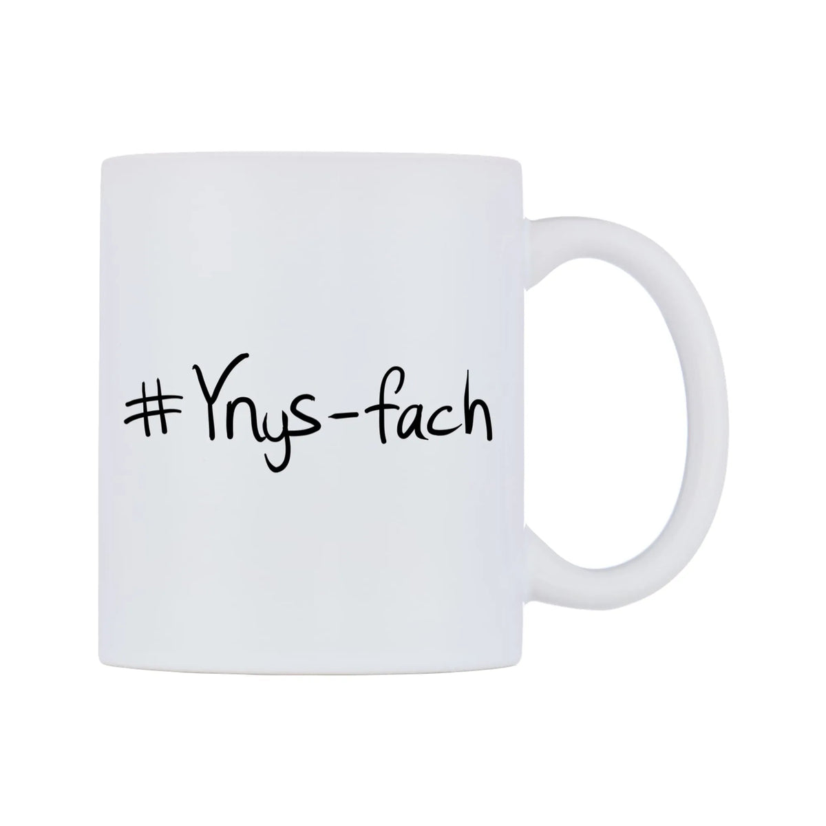 Ynys-fach Mug — mug, left side, on a white background