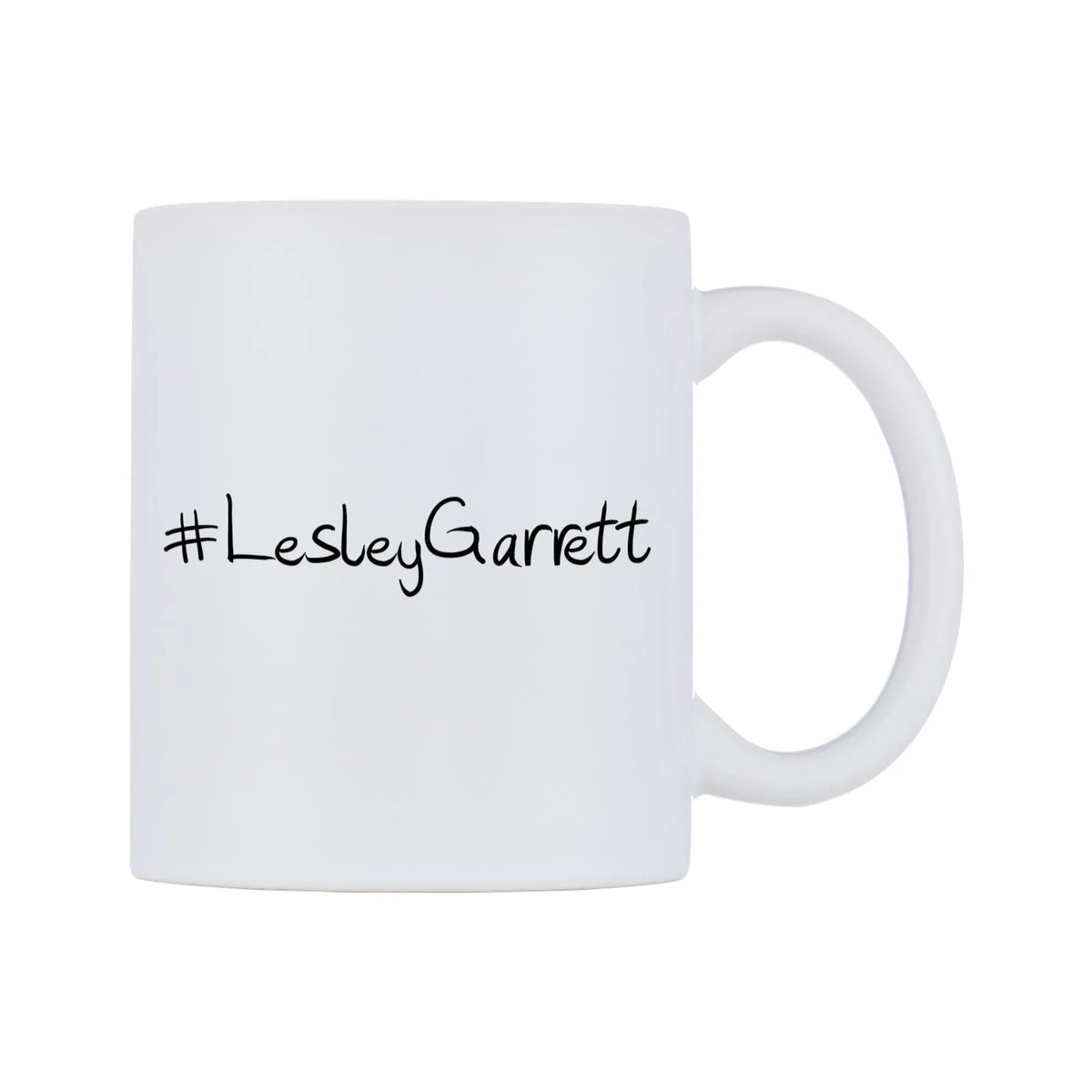 LesleyGarrett Mug — mug, left side, on a white background
