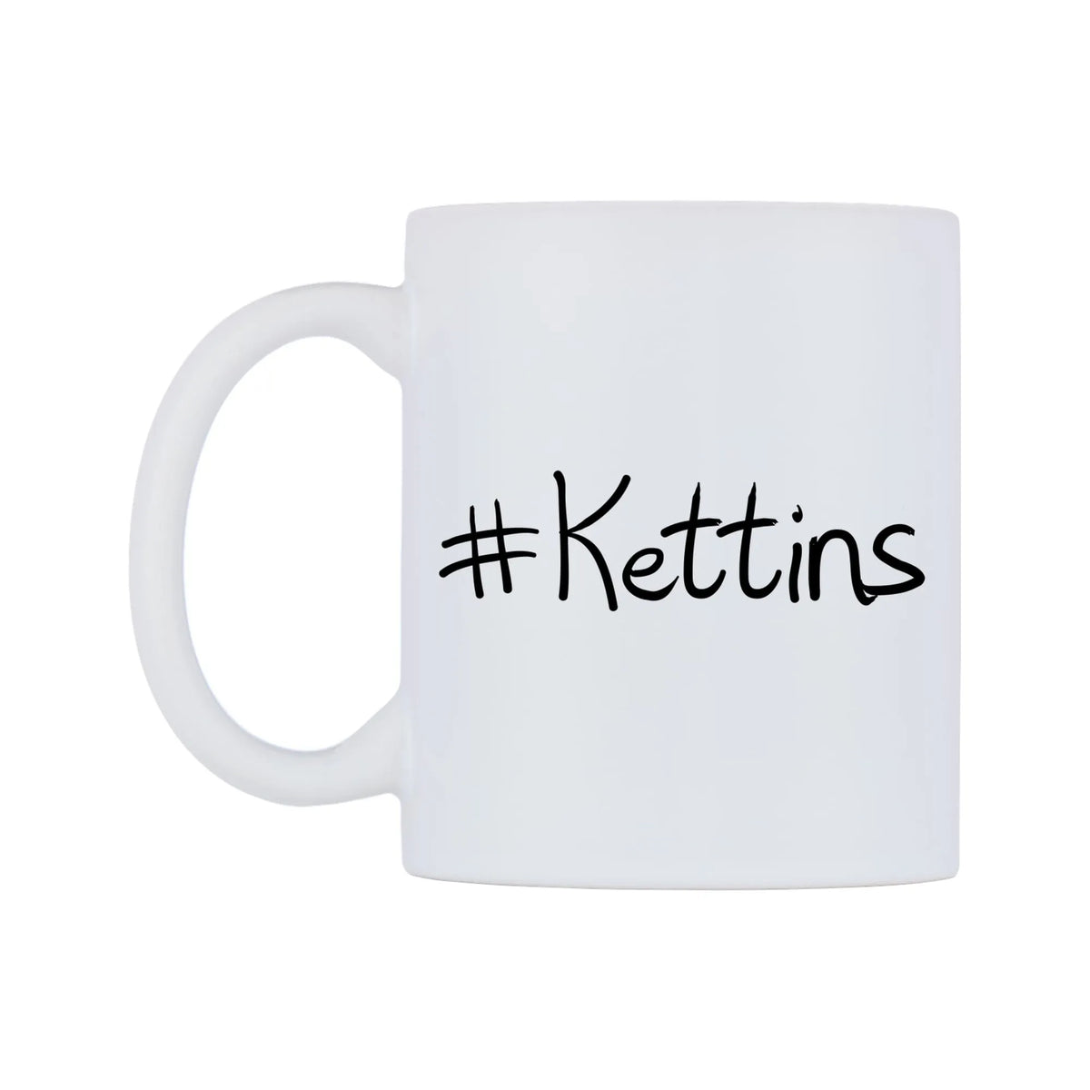 Kettins Mug — mug, right side, on a white background
