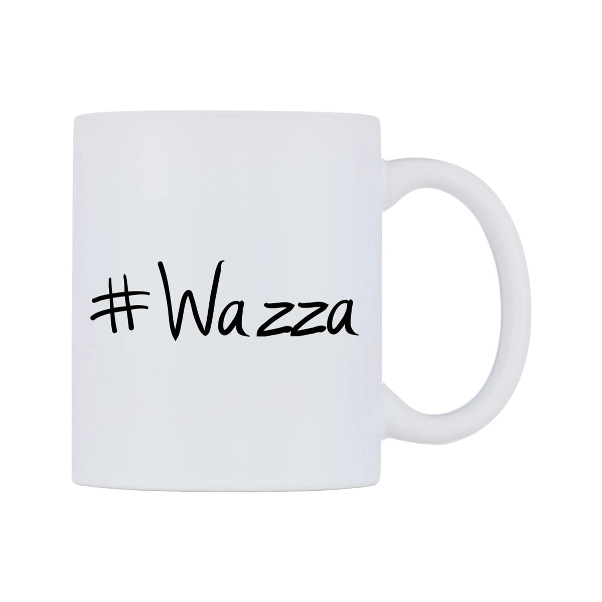 Wazza Mug — mug, left side, on a white background