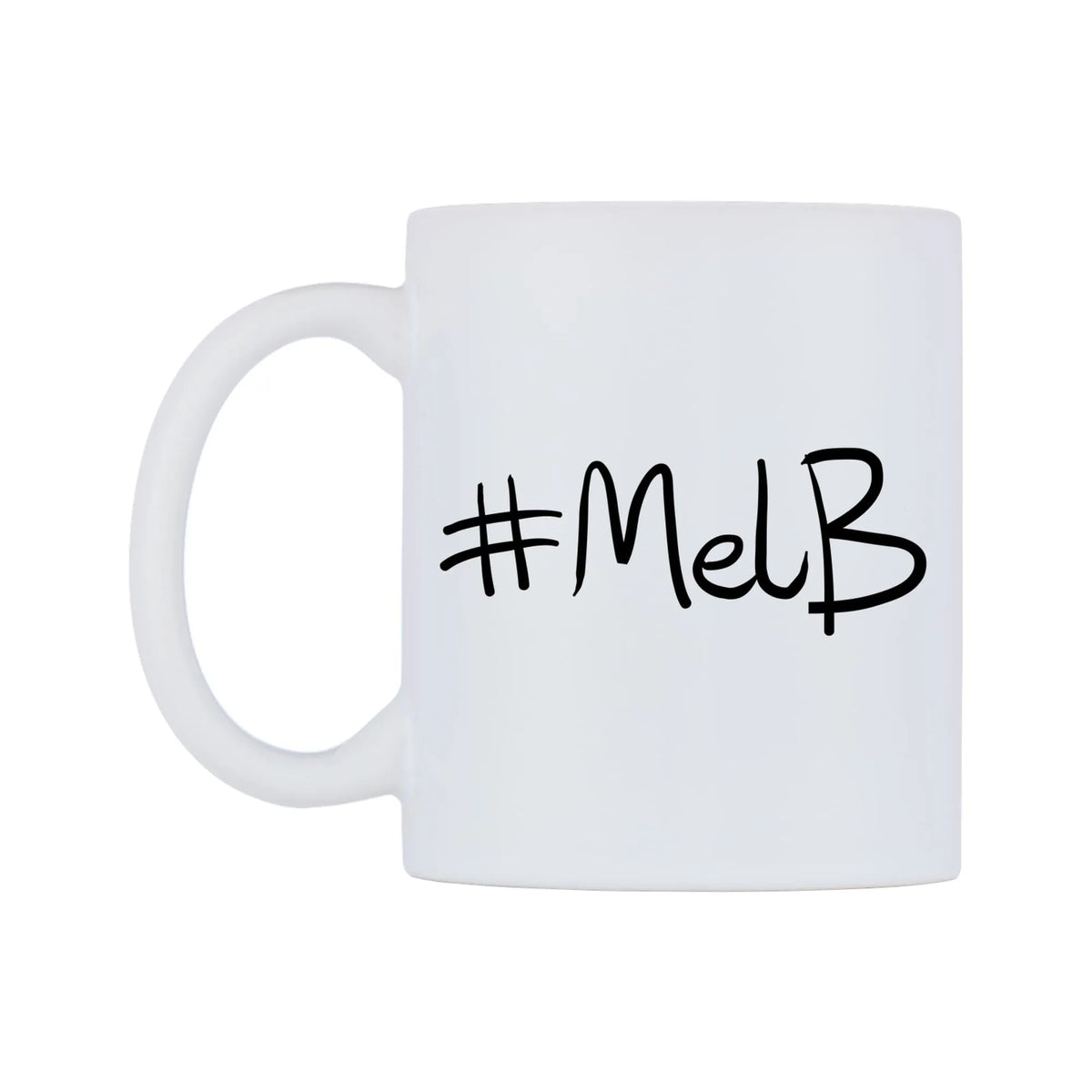 MelB Mug — mug, right side, on a white background