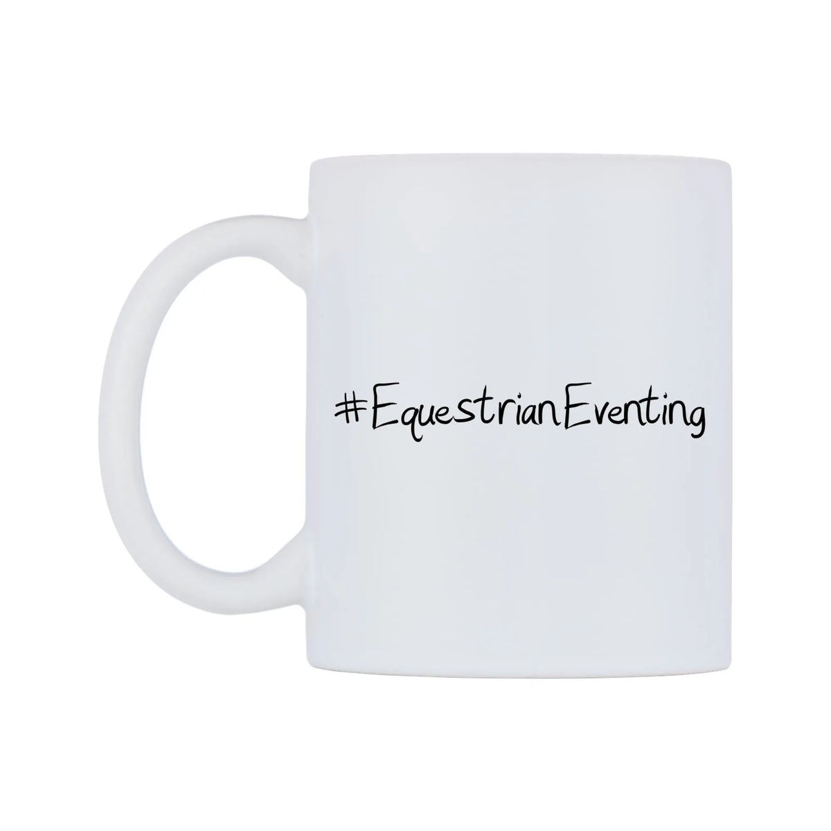 EquestrianEventing Mug — mug, right side, on a white background