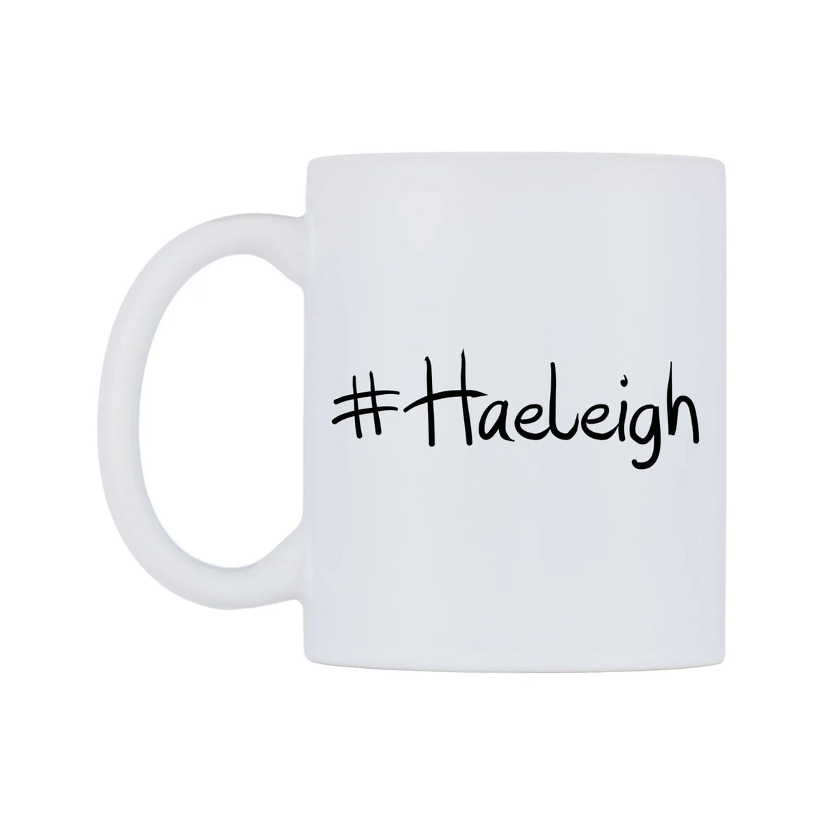 Haeleigh Mug — mug, right side, on a white background