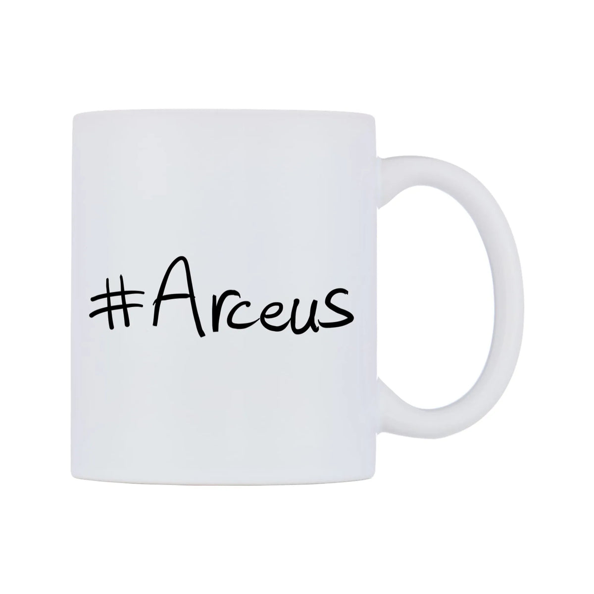 Arceus Mug — mug, left side, on a white background