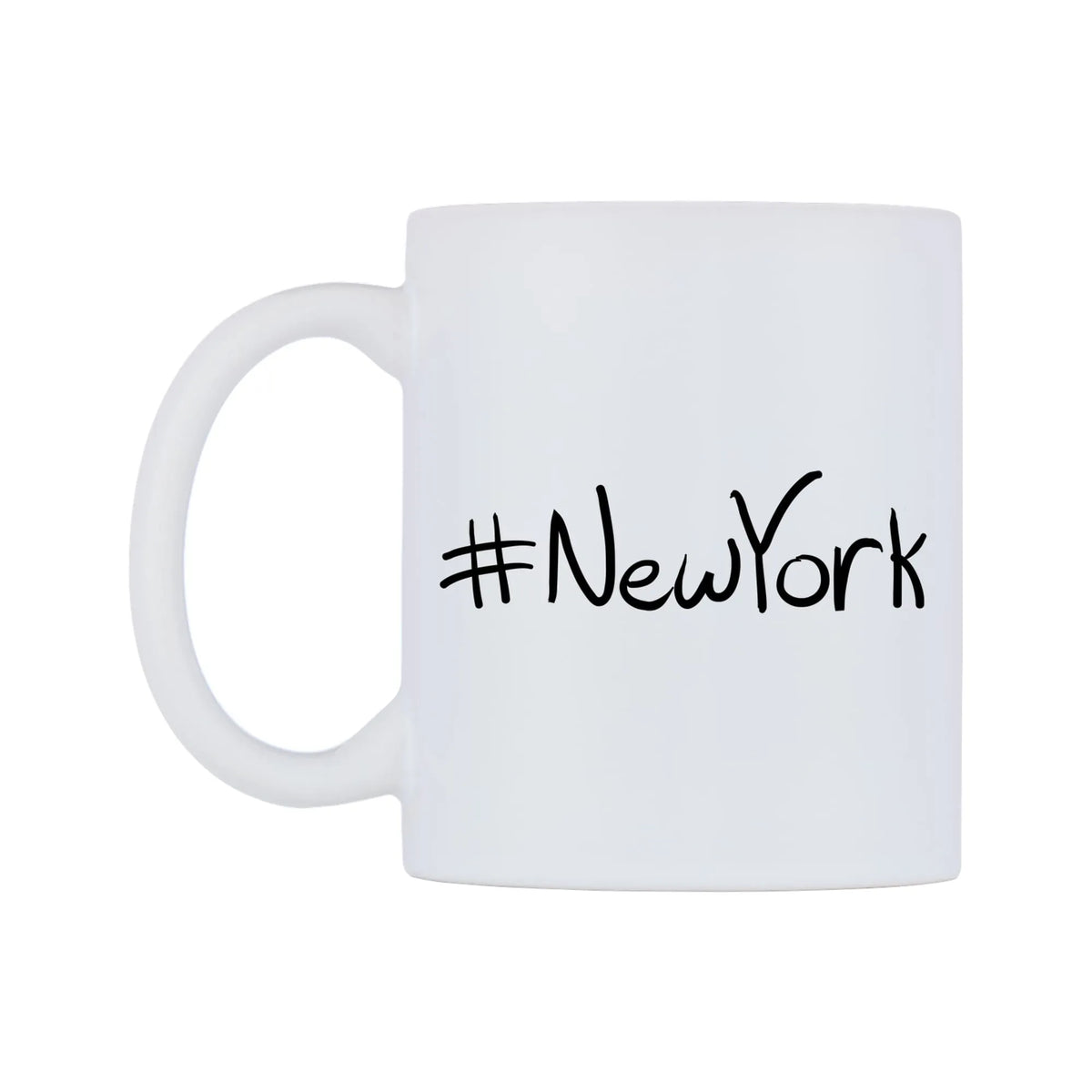 NewYork Mug — mug, right side, on a white background