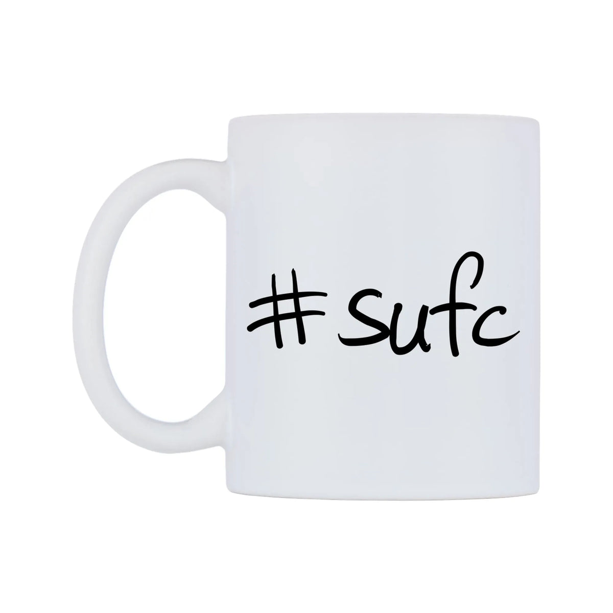 sufc Mug — mug, right side, on a white background