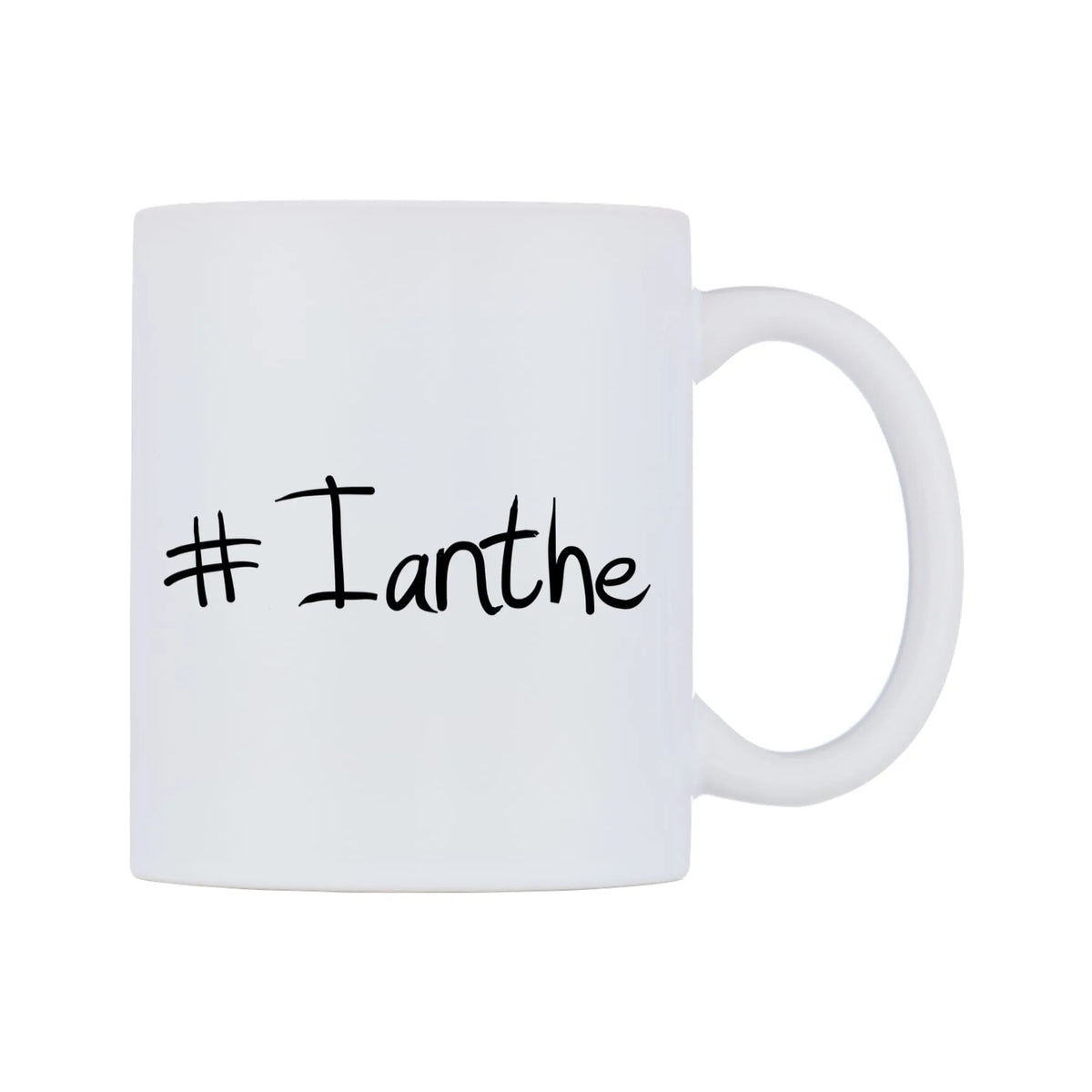Ianthe Mug — mug, left side, on a white background