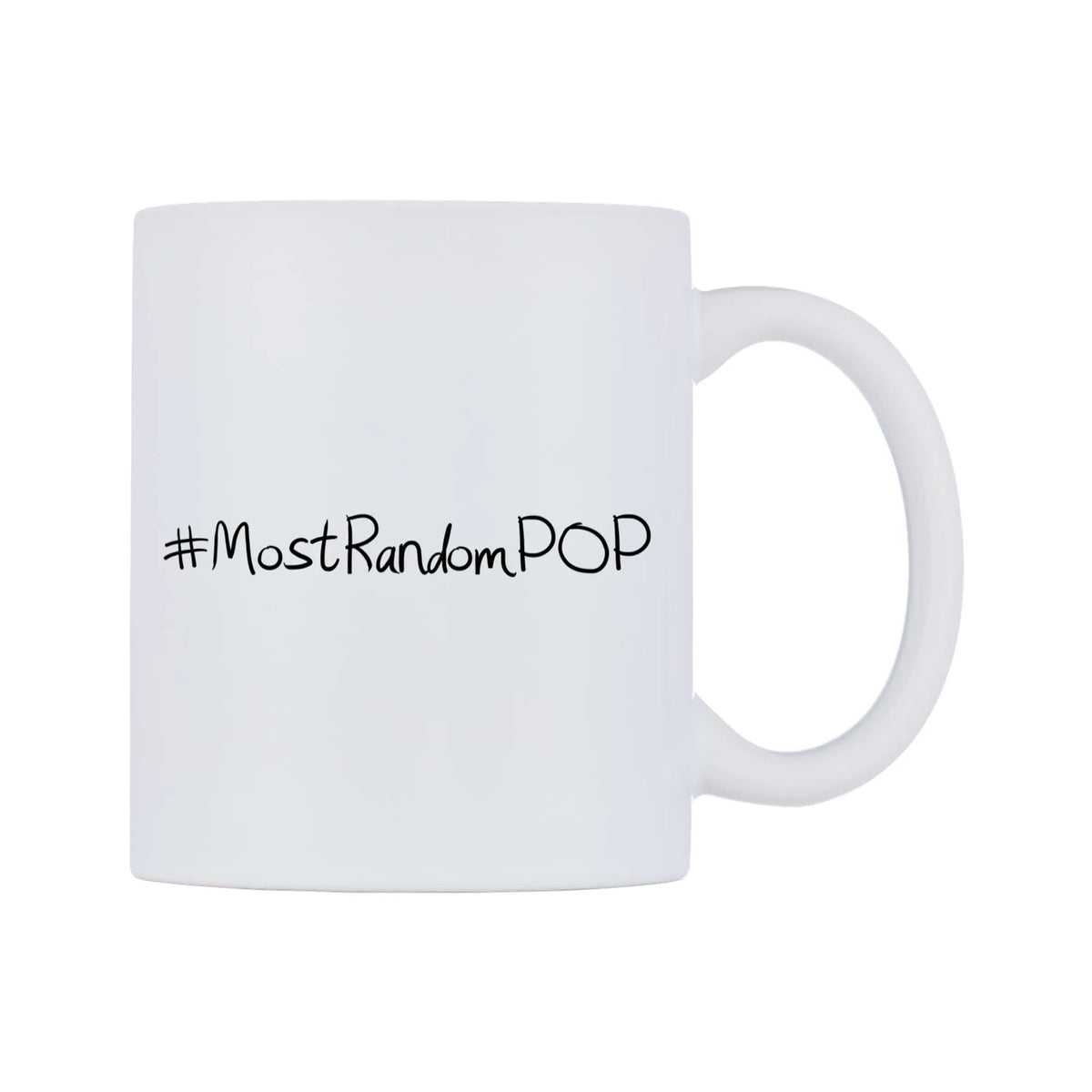 MostRandomPOP Mug — mug, left side, on a white background