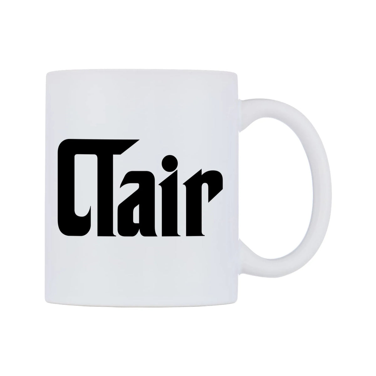 Clair - Godfather Themed Mug — white 11oz gloss mug, left side, on a white background