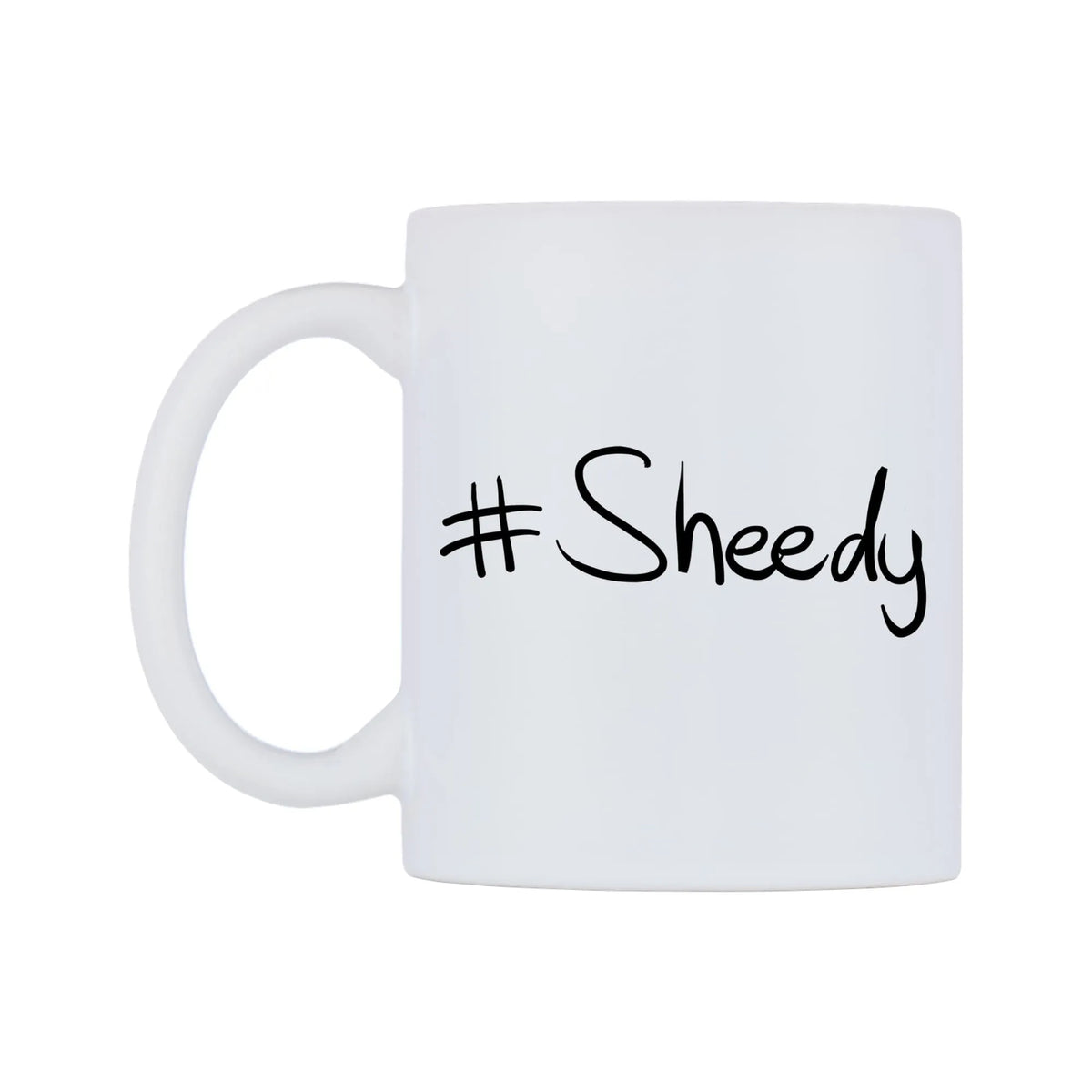Sheedy Mug — mug, right side, on a white background