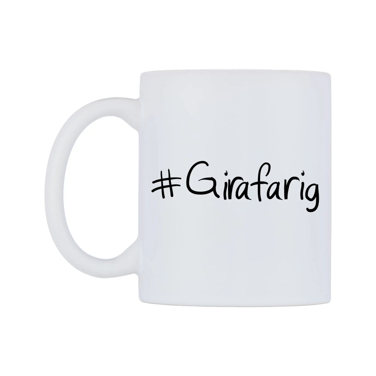 Girafarig Mug — mug, right side, on a white background