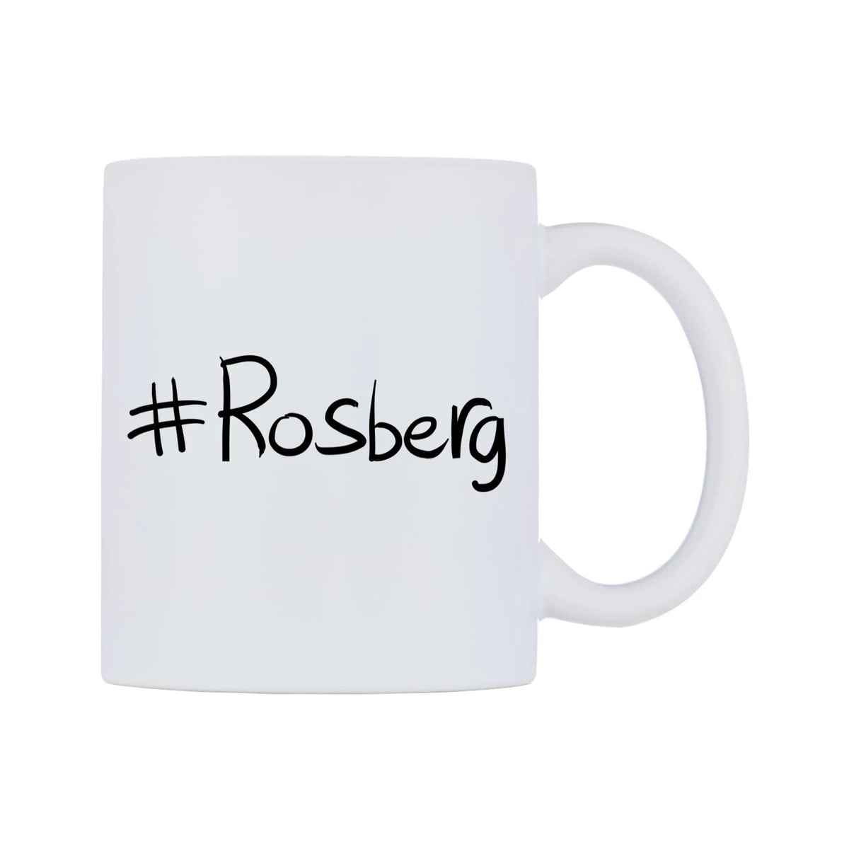 Rosberg Mug — mug, left side, on a white background