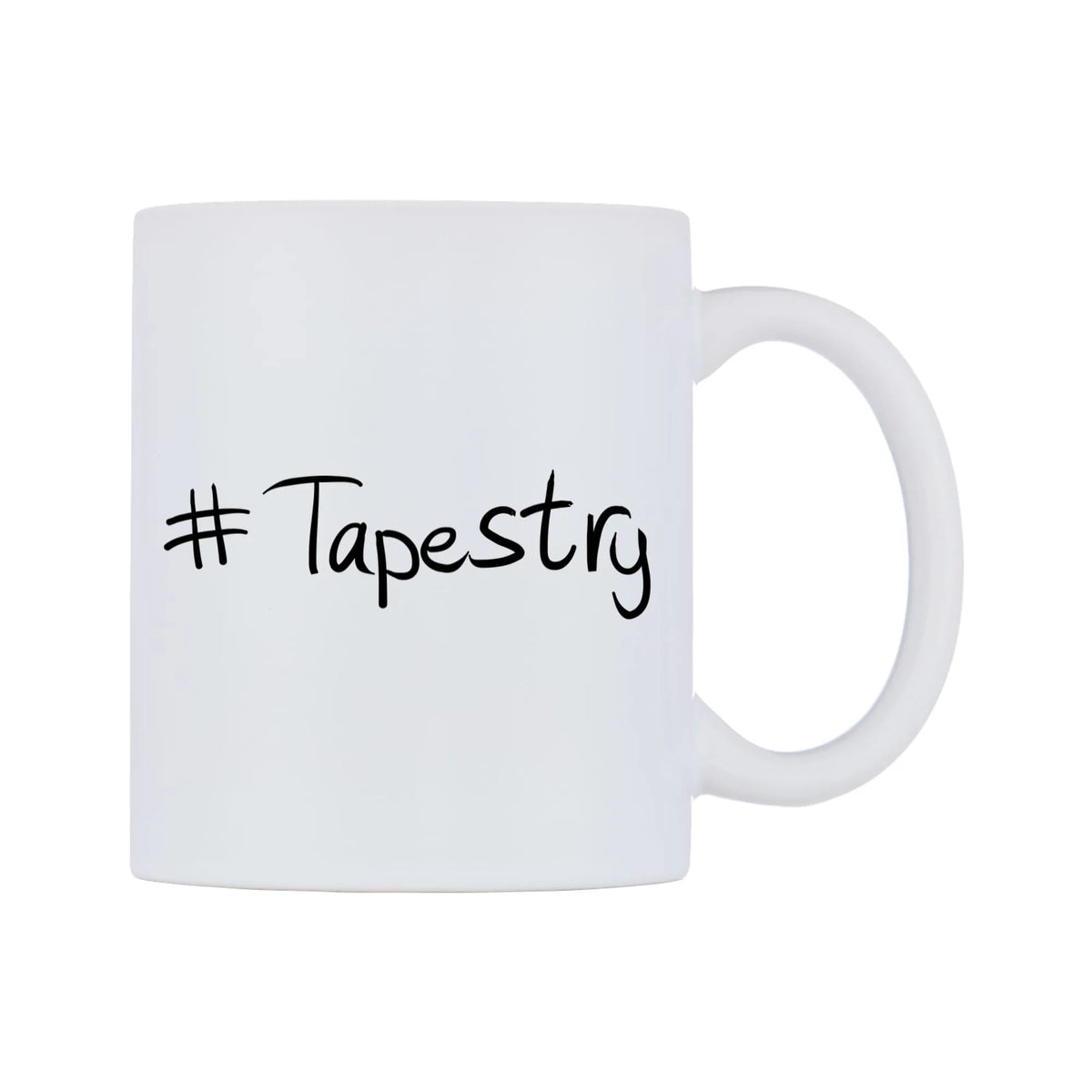 Tapestry Mug — mug, left side, on a white background