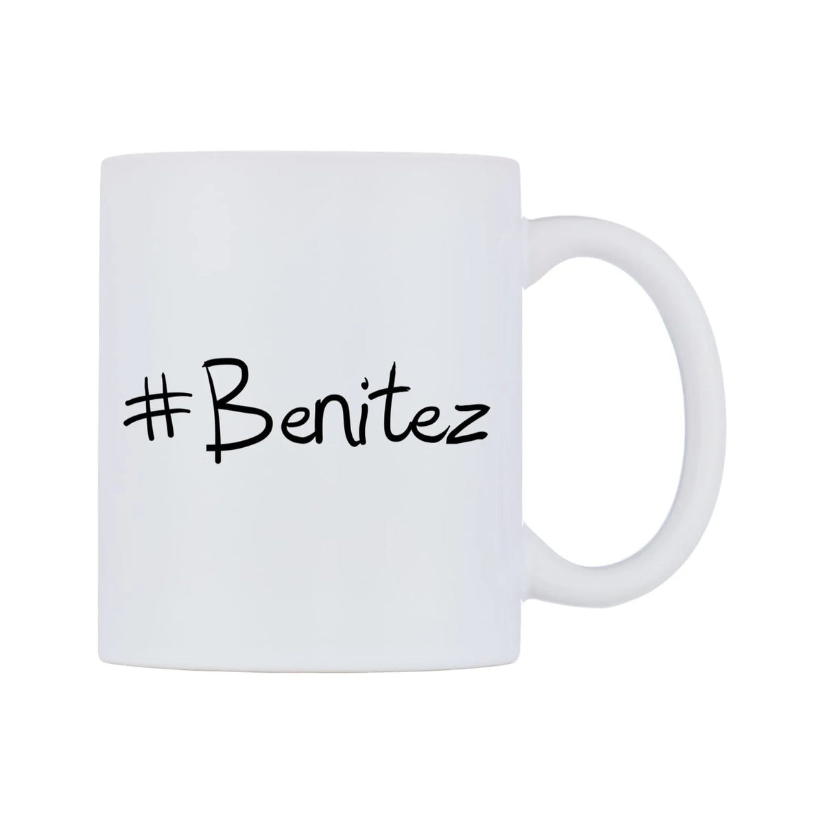 Benitez Mug — mug, left side, on a white background