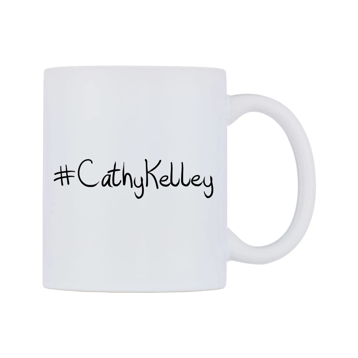 CathyKelley Mug — mug, left side, on a white background