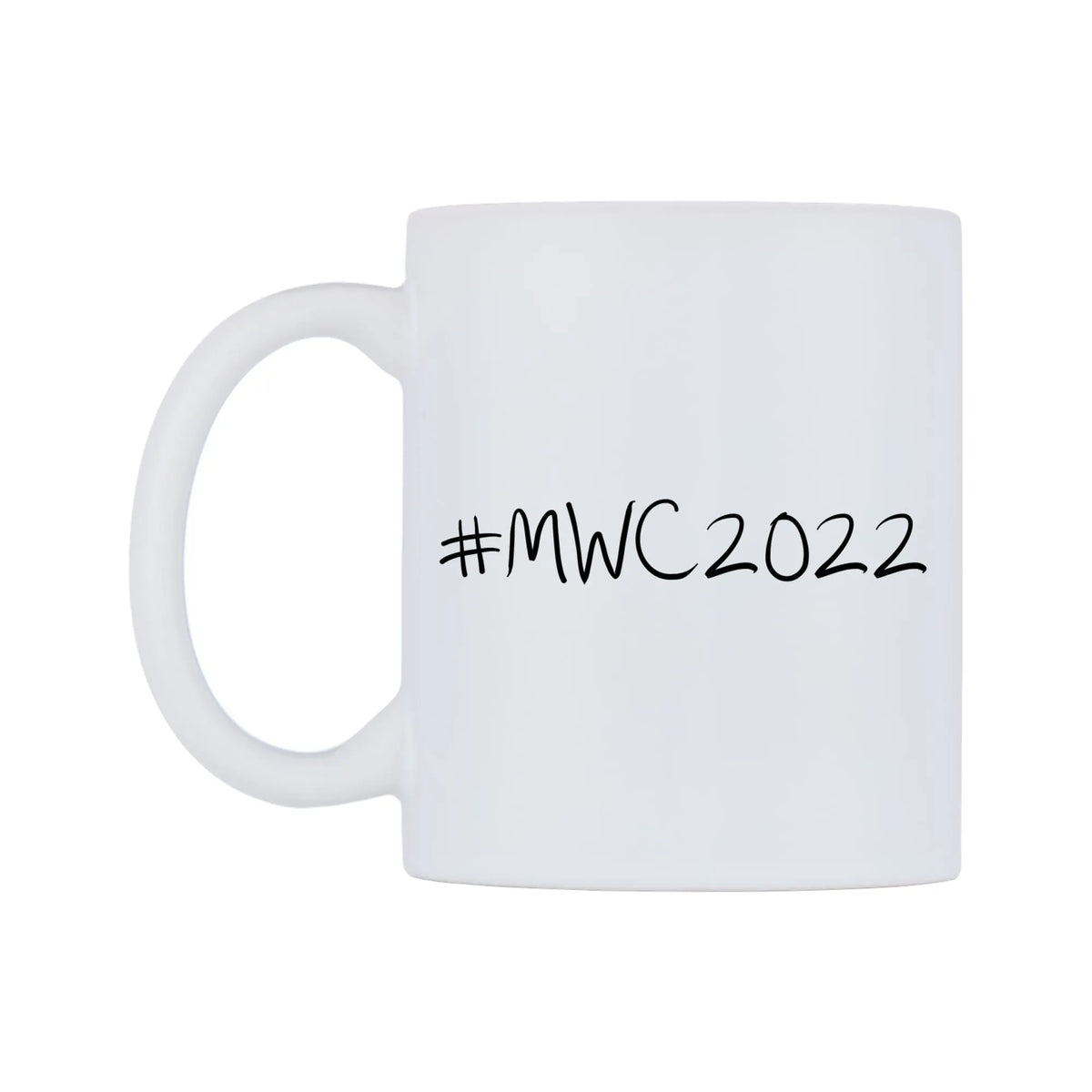 MWC2022 Mug — mug, right side, on a white background