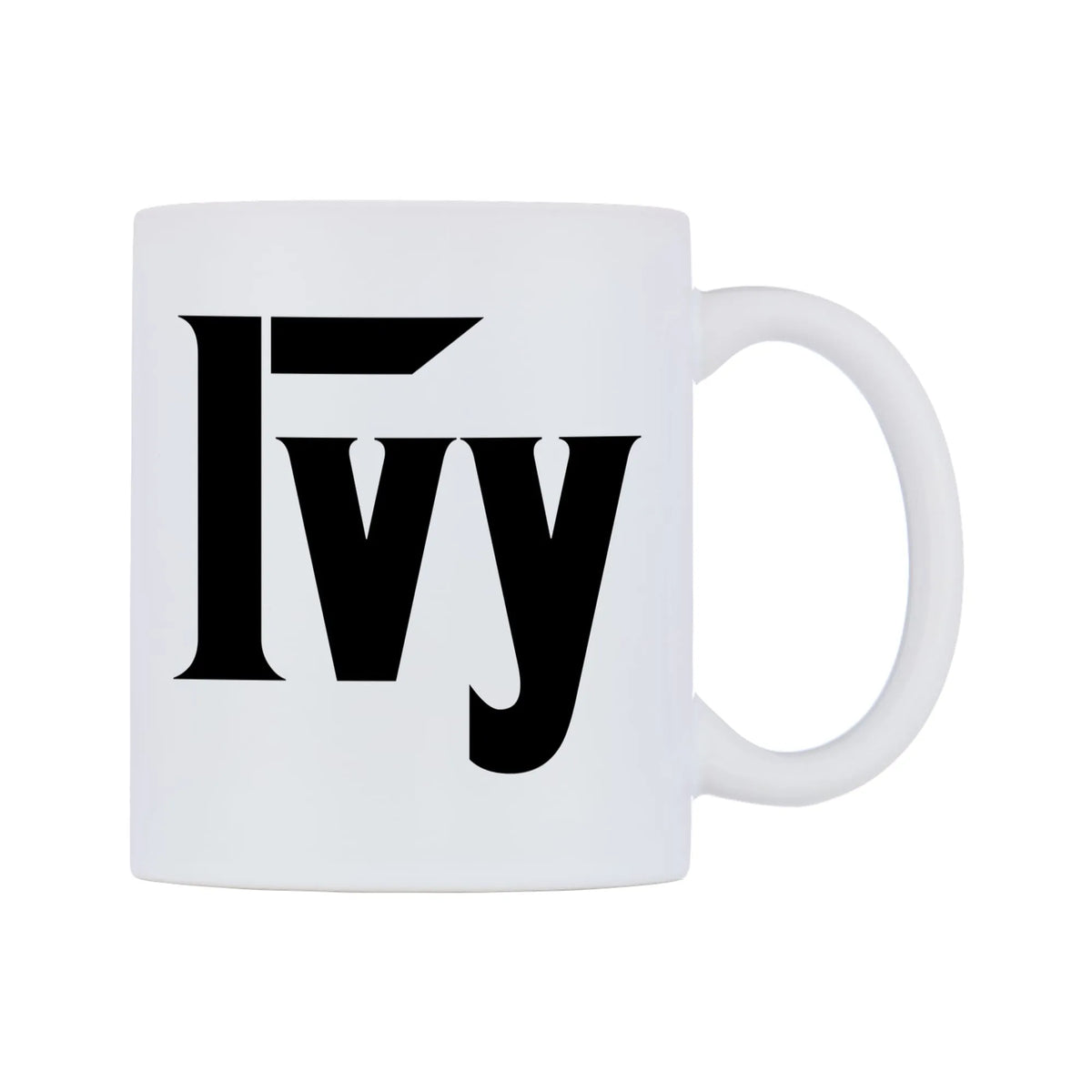 Ivy - Godfather Themed Mug — white 11oz gloss mug, left side, on a white background
