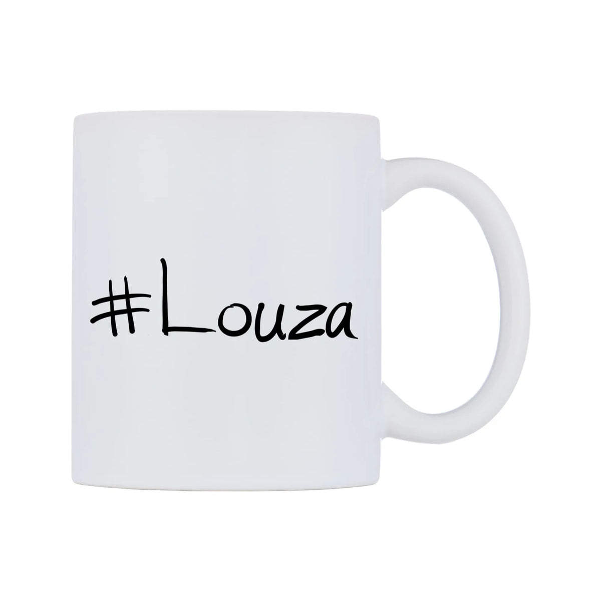 Louza Mug — mug, left side, on a white background
