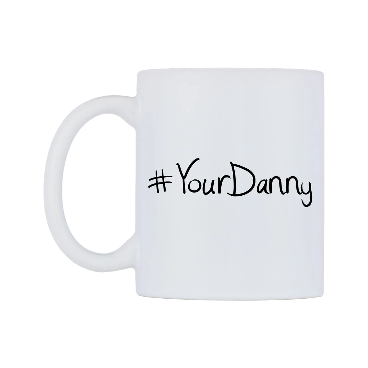 YourDanny Mug — mug, right side, on a white background
