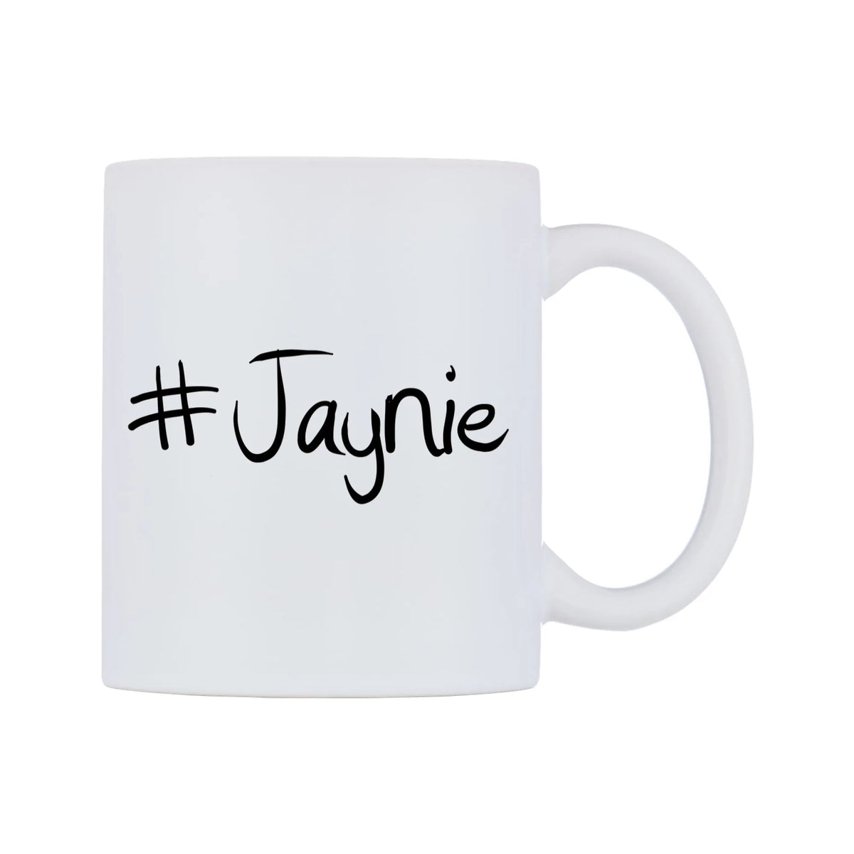 Jaynie Mug — mug, left side, on a white background