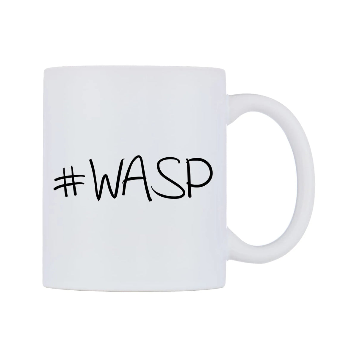 WASP Mug — mug, left side, on a white background