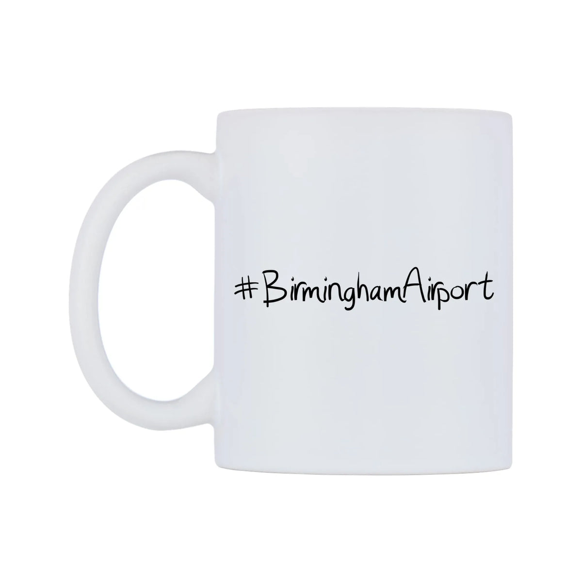 BirminghamAirport Mug — mug, right side, on a white background