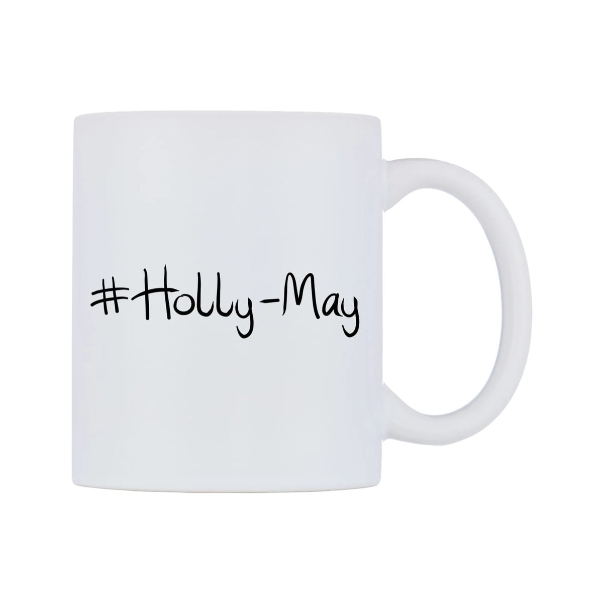 Holly-May Mug — mug, left side, on a white background