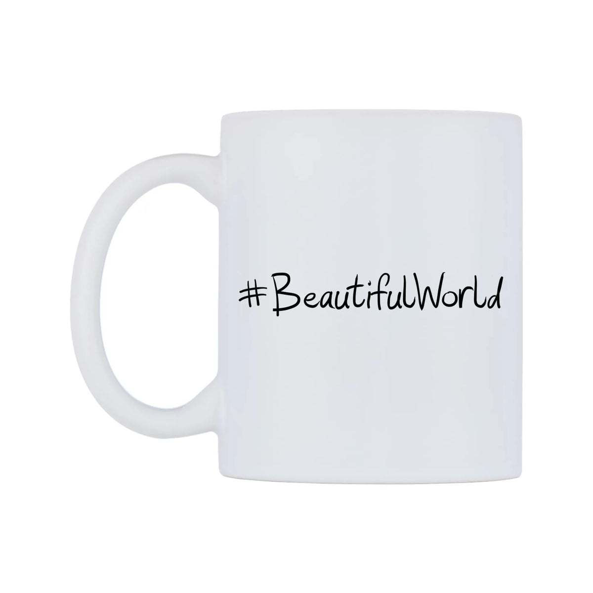 BeautifulWorld Mug — mug, right side, on a white background