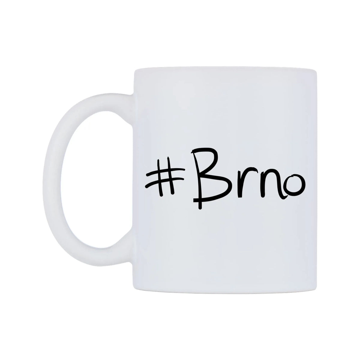 Brno Mug — mug, right side, on a white background