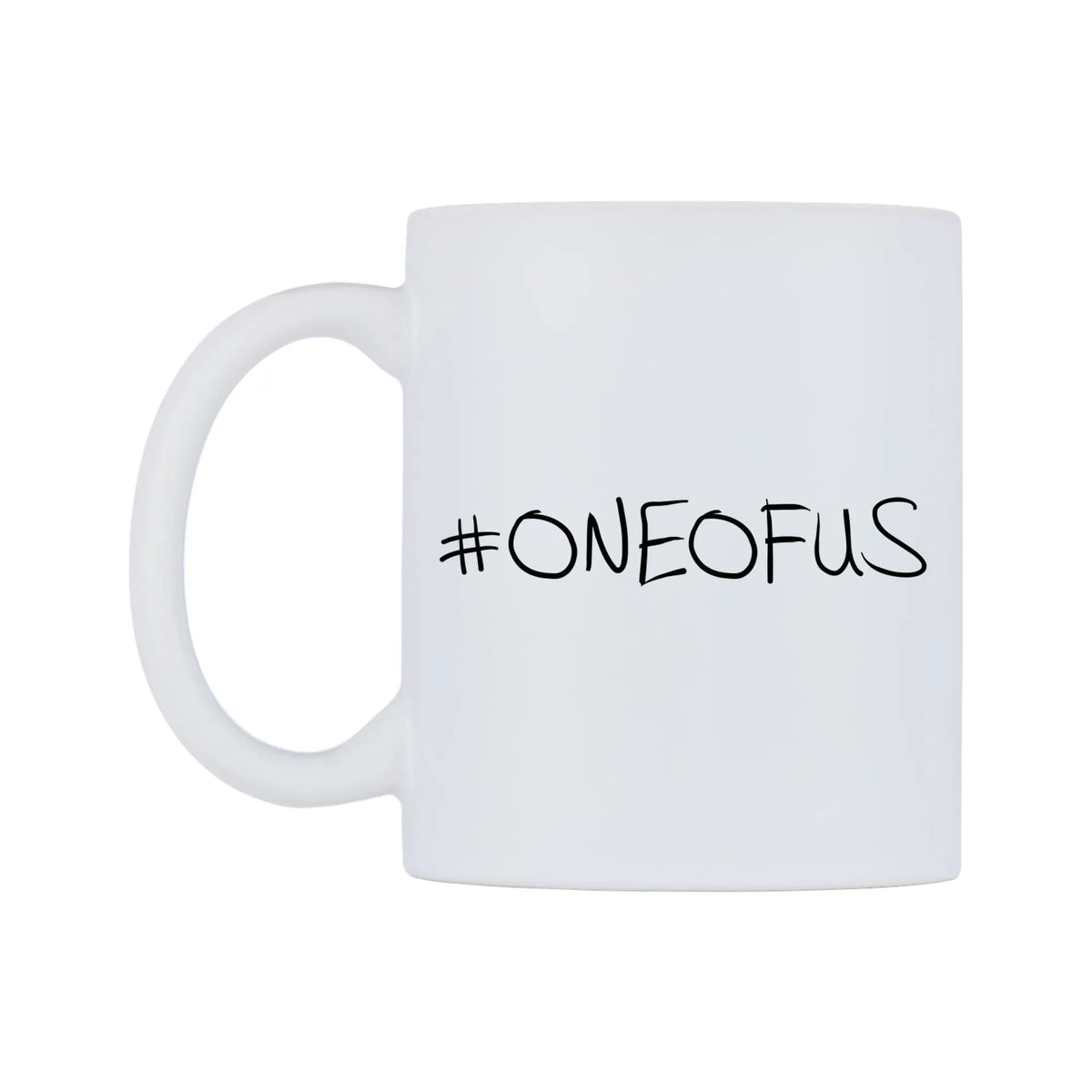 ONEOFUS Mug — mug, right side, on a white background