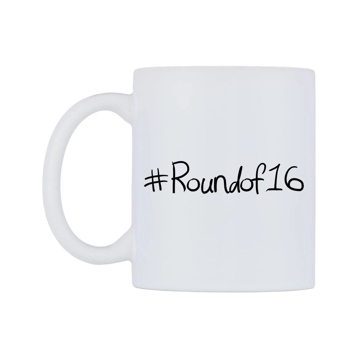 Roundof16 Mug — mug, right side, on a white background