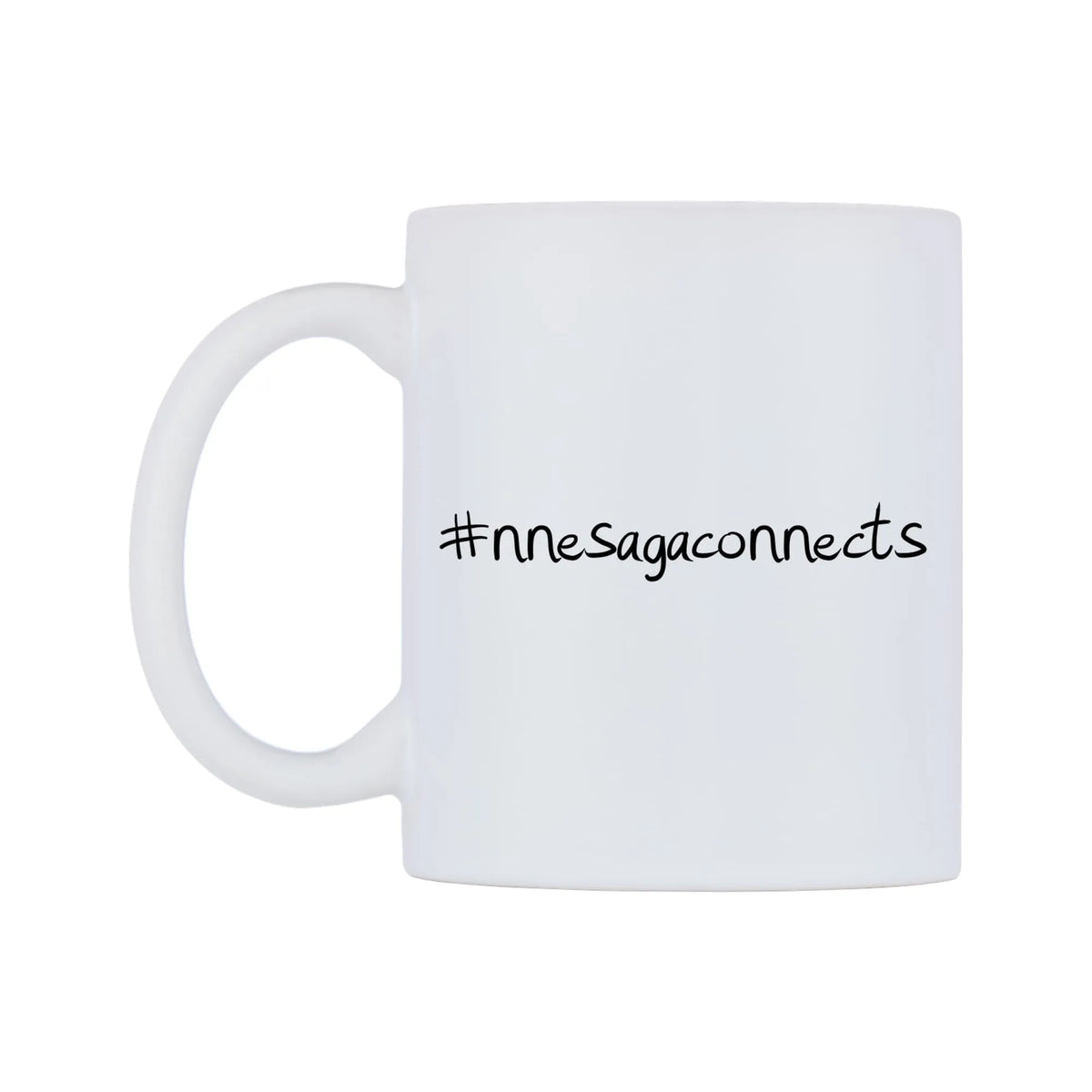 nnesagaconnects Mug — mug, right side, on a white background