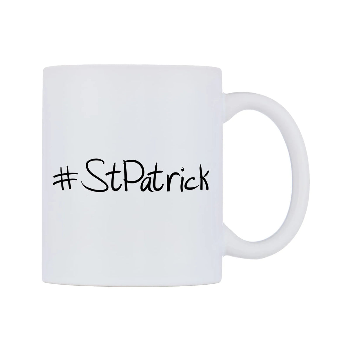 StPatrick Mug — mug, left side, on a white background