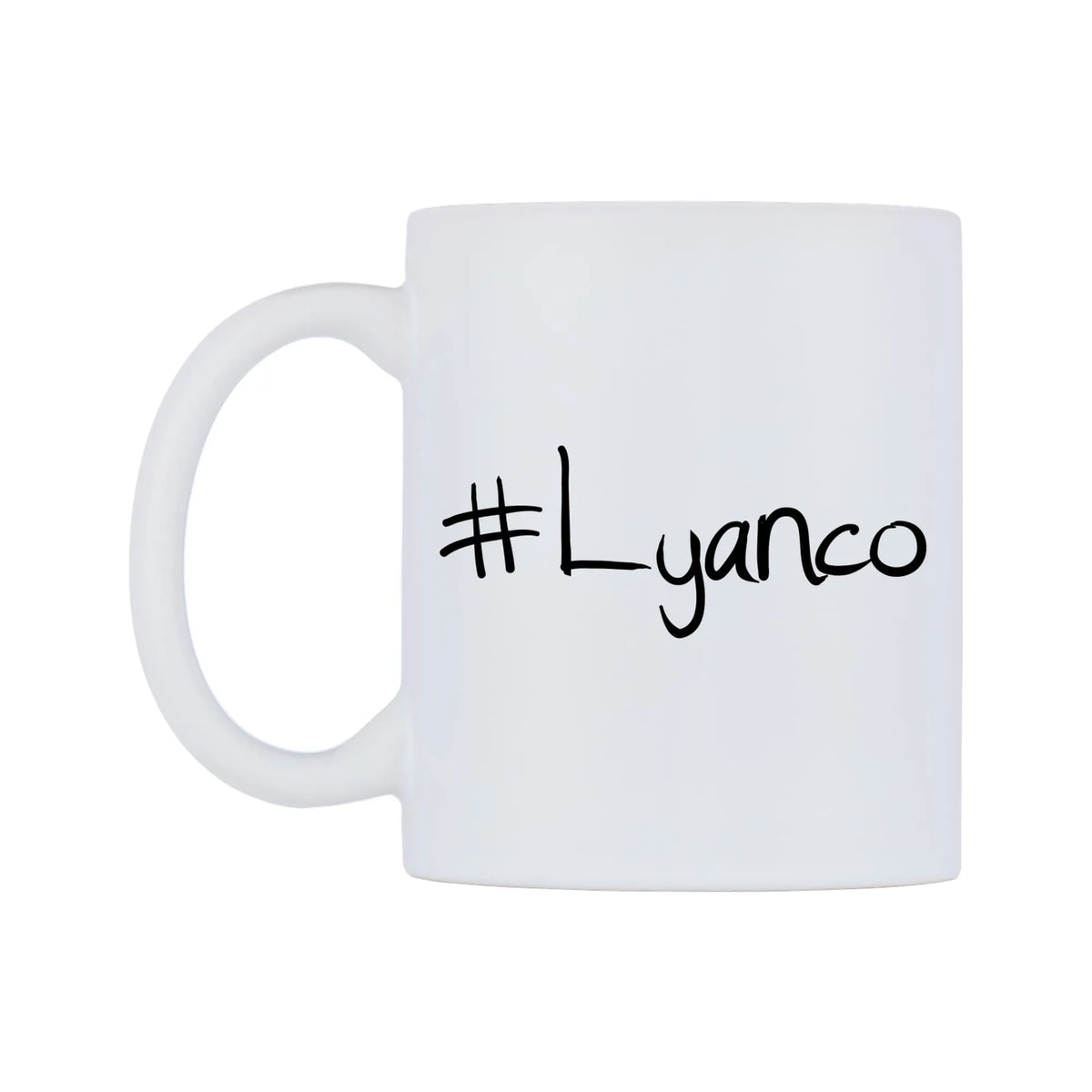 Lyanco Mug — mug, right side, on a white background