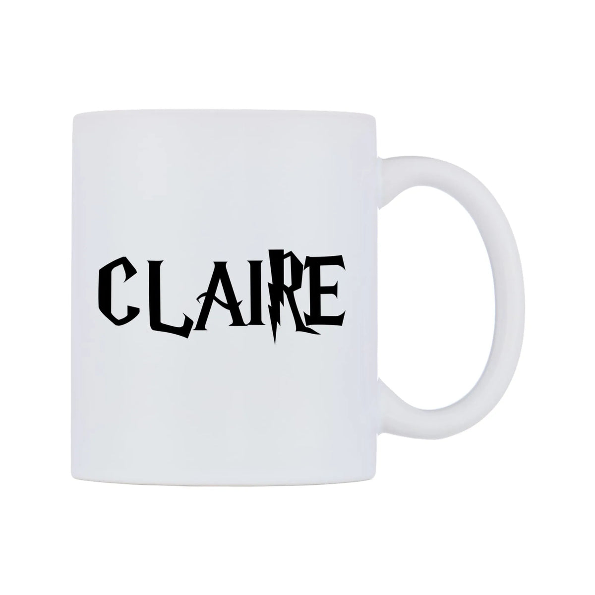 Claire - Wizard Themed Mug — mug, left side, on a white background