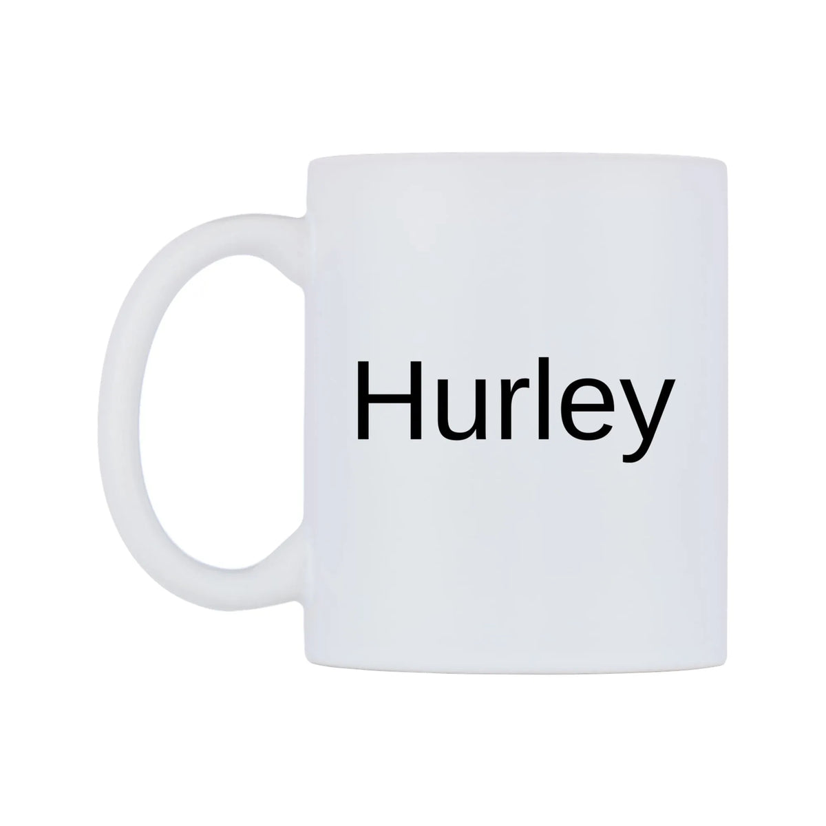 Hurley Mug — mug, right side, on a white background