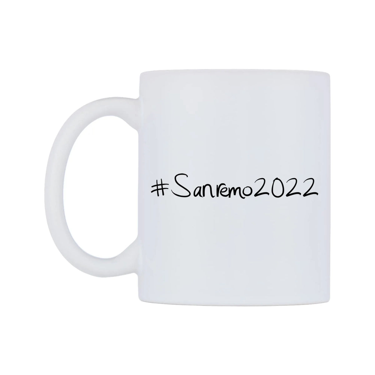 Sanremo2022 Mug — mug, right side, on a white background