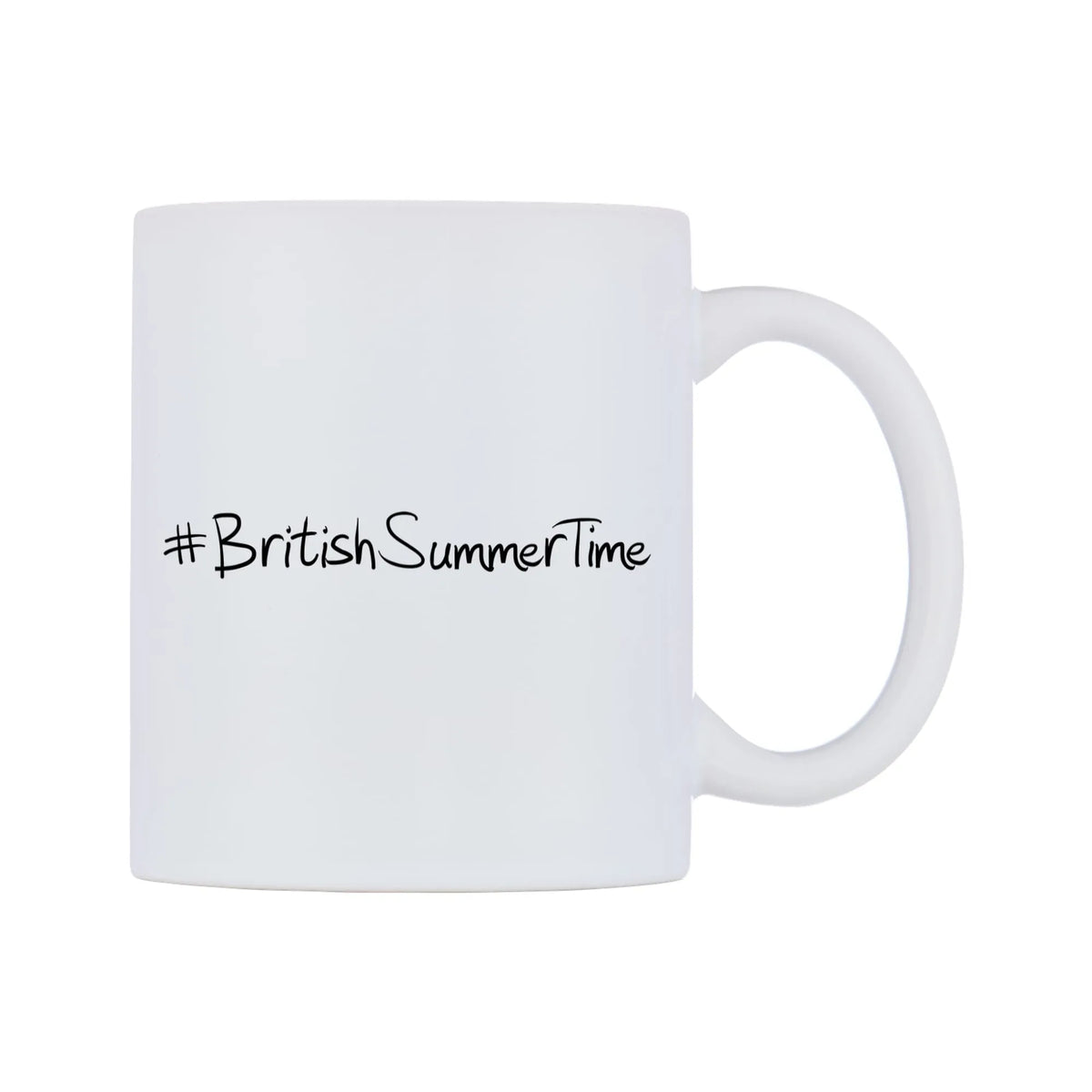 BritishSummerTime Mug — mug, left side, on a white background