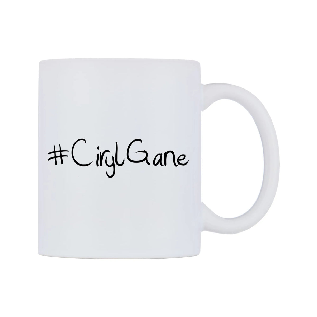 CirylGane Mug — mug, left side, on a white background