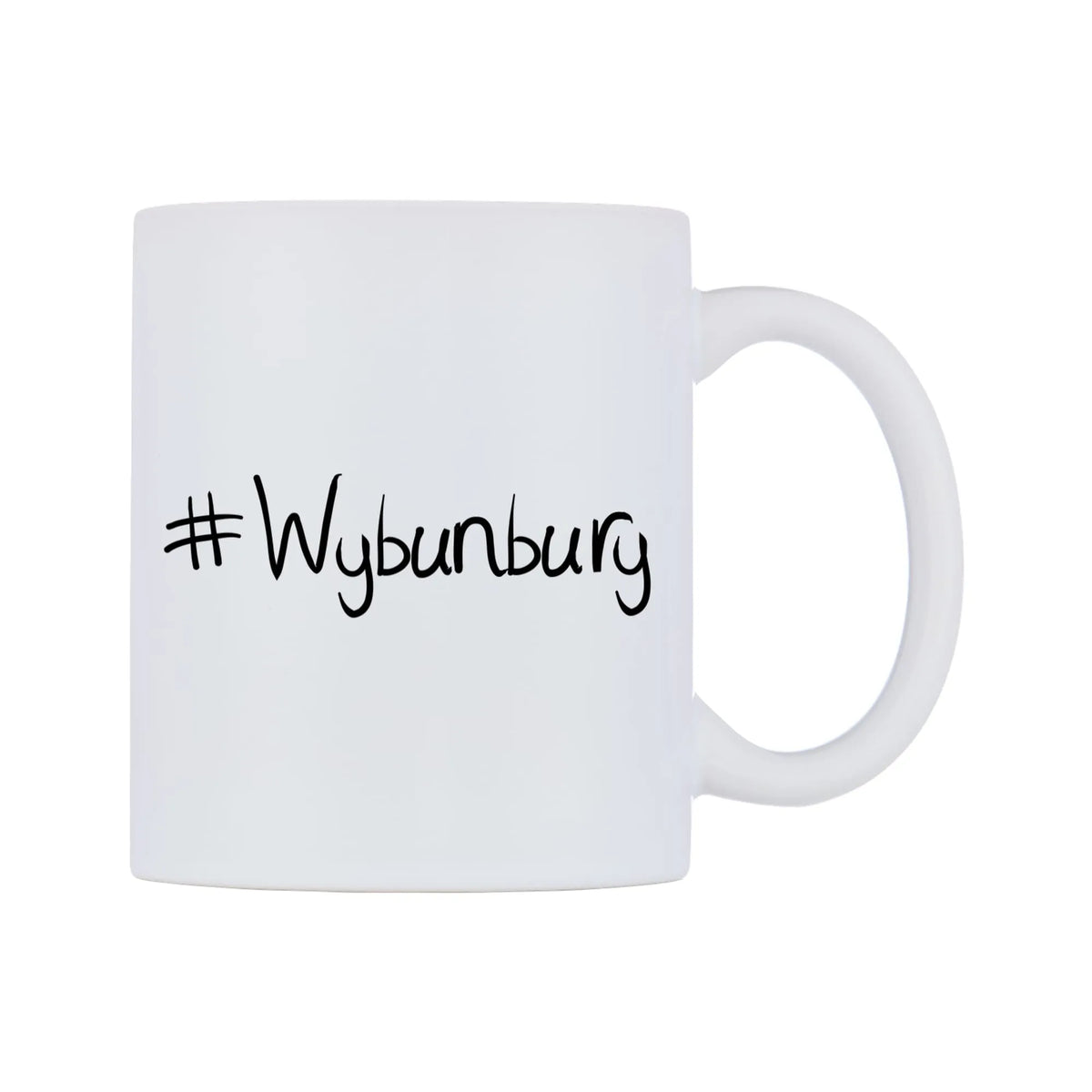 Wybunbury Mug — mug, left side, on a white background