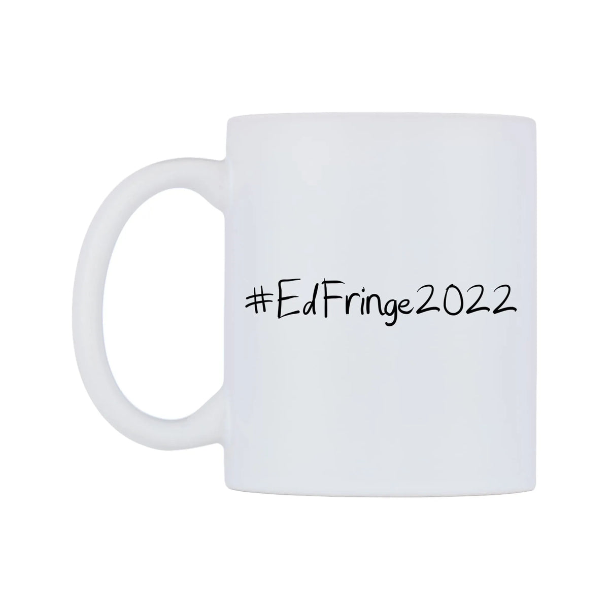 EdFringe2022 Mug — mug, right side, on a white background