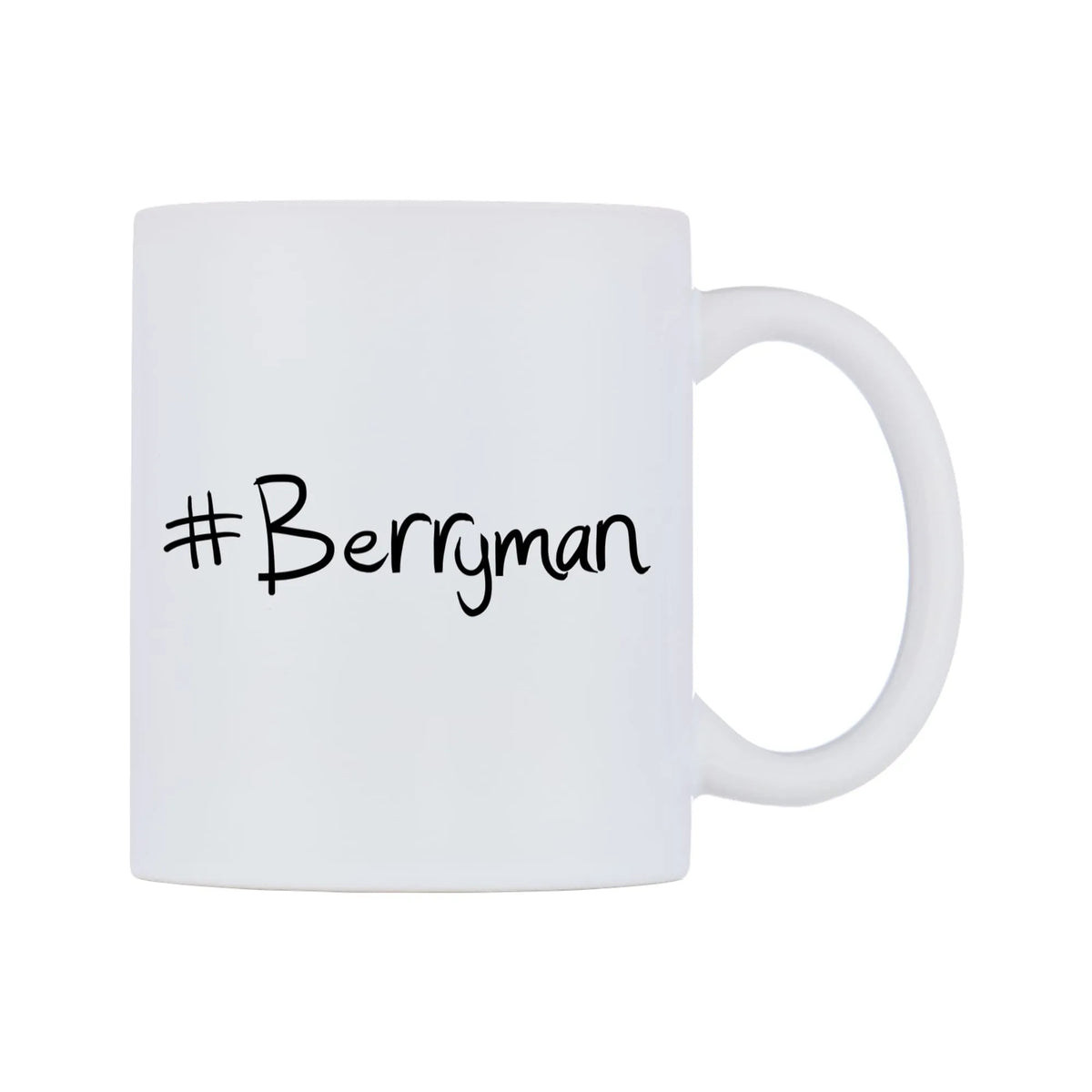 Berryman Mug — mug, left side, on a white background
