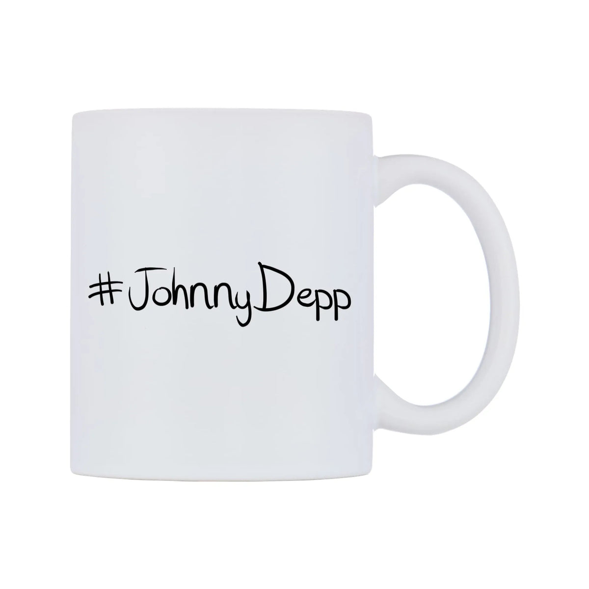 JohnnyDepp Mug — mug, left side, on a white background