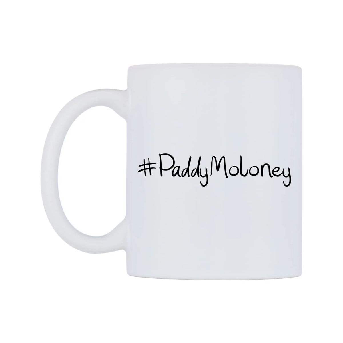 PaddyMoloney Mug — mug, right side, on a white background
