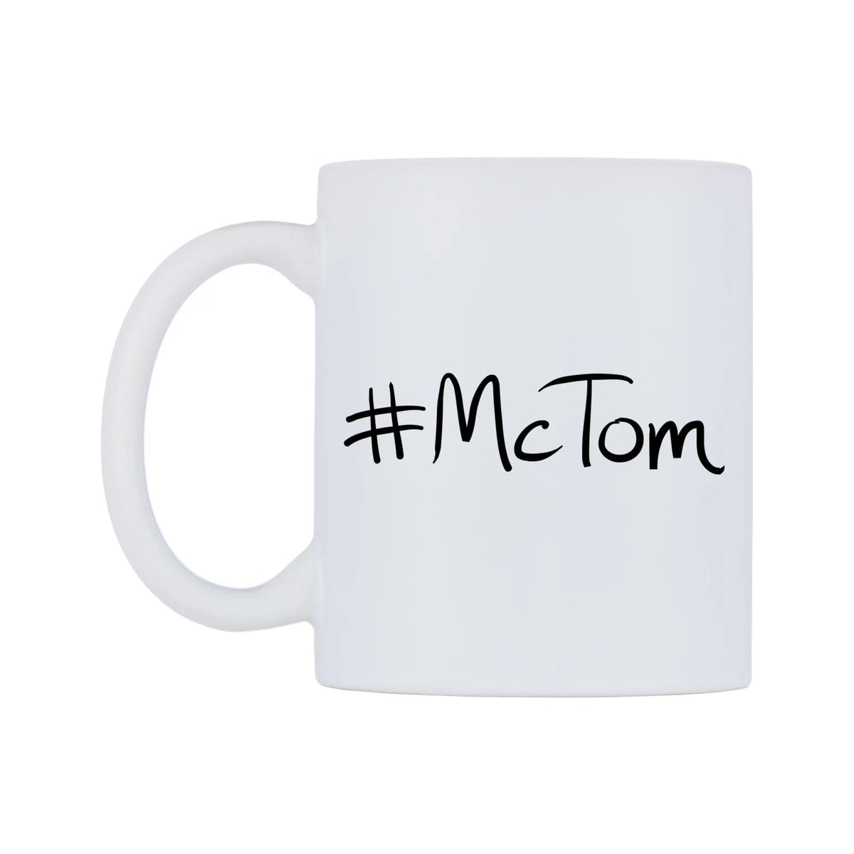 McTom Mug — mug, right side, on a white background