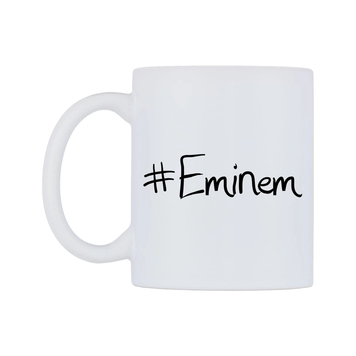 Eminem Mug — mug, right side, on a white background