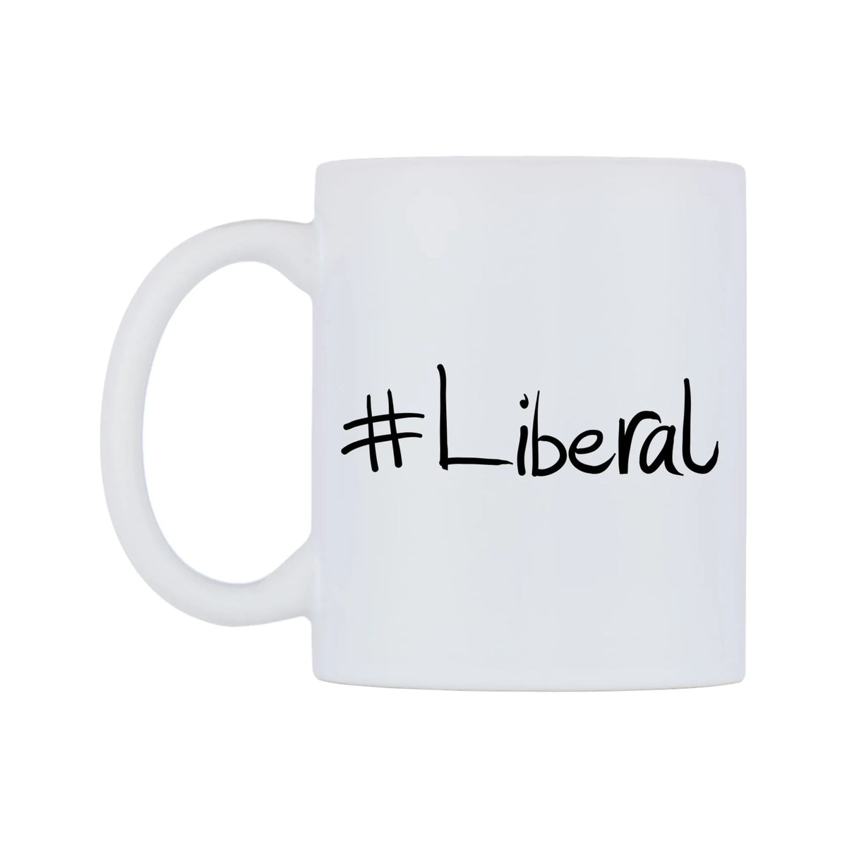 Liberal Mug — mug, right side, on a white background