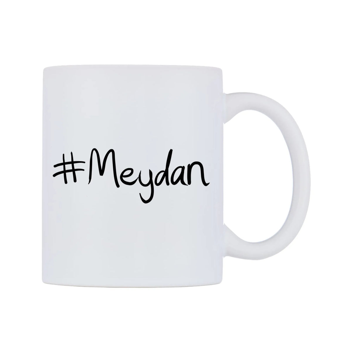 Meydan Mug — mug, left side, on a white background