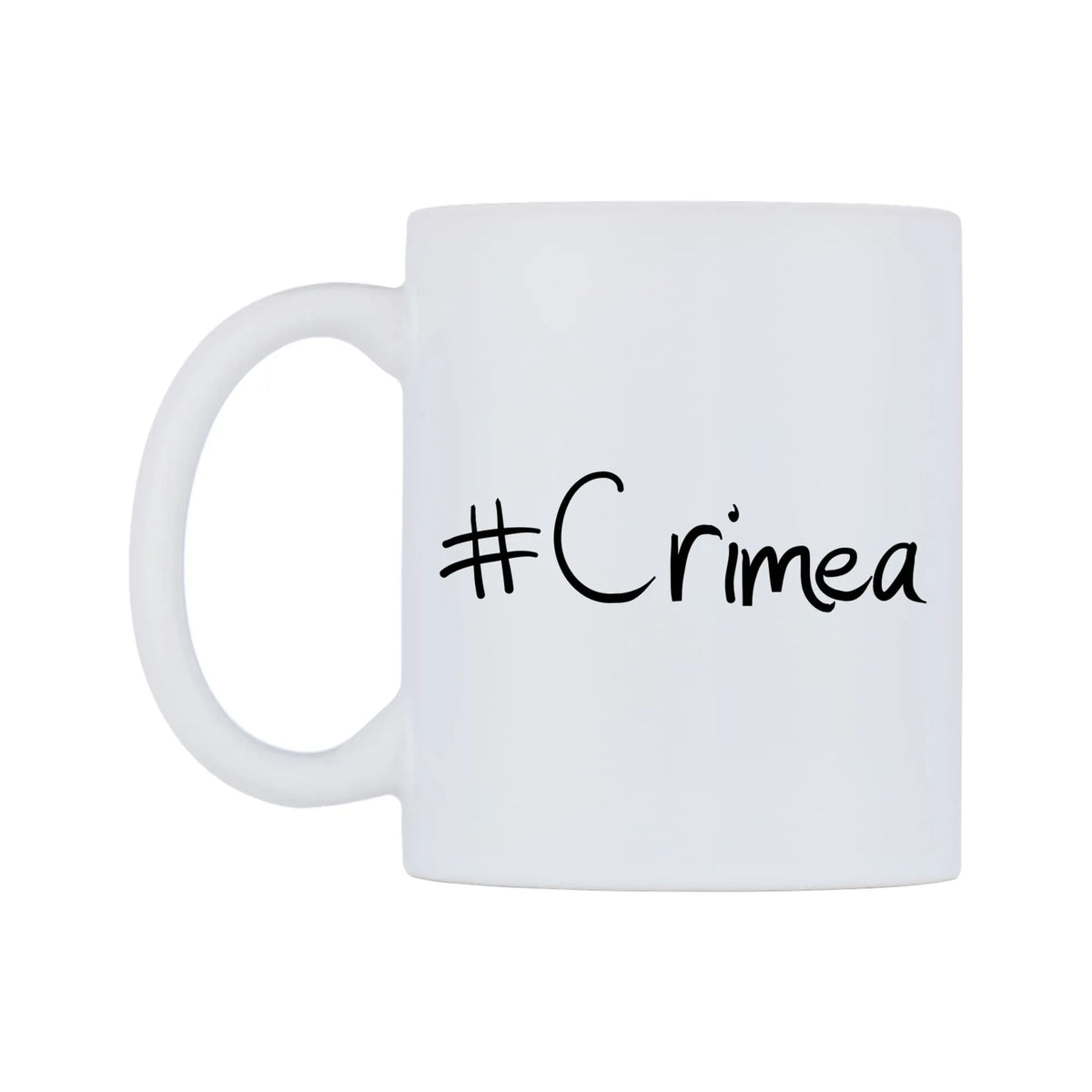 Crimea Mug — mug, right side, on a white background