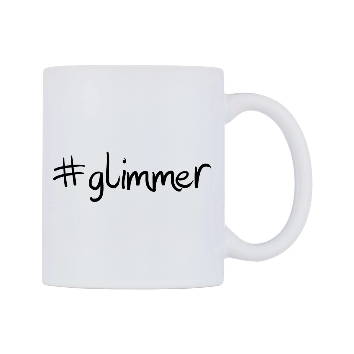 glimmer Mug — mug, left side, on a white background